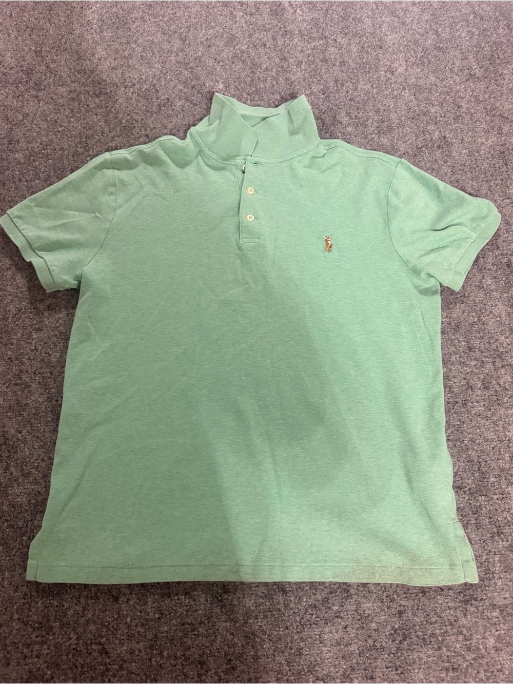Ralph Lauren Mint Green Short-Sleeve Polo